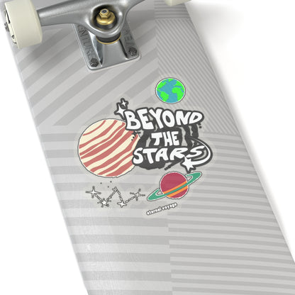 Beyond the stars sticker