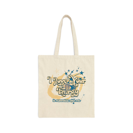 Energy Cotton Canvas Tote Bag