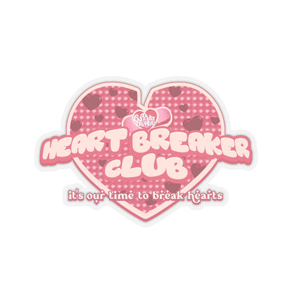 Heart Breaker Club Sticker