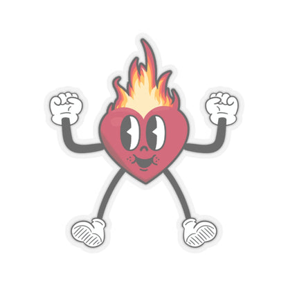 Flamey Mascot Sticker