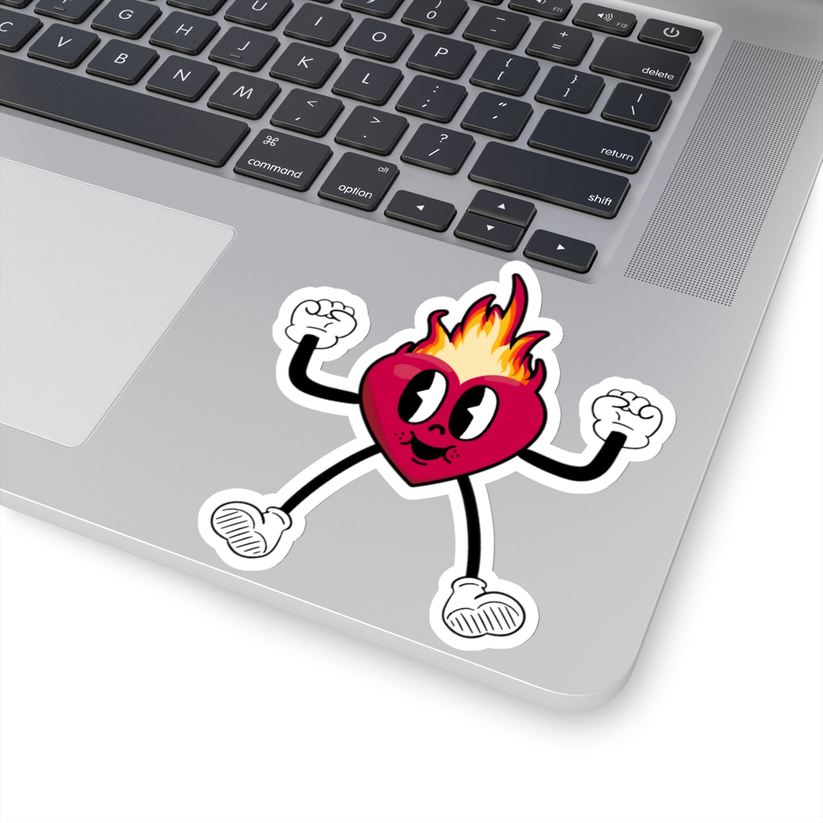 Flamey Mascot Sticker