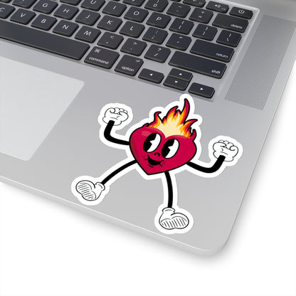 Flamey Mascot Sticker