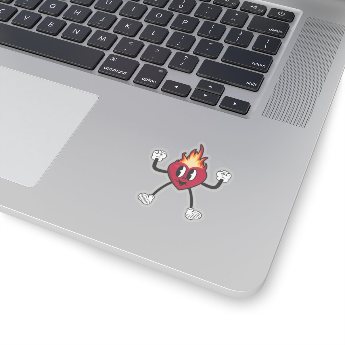 Flamey Mascot Sticker