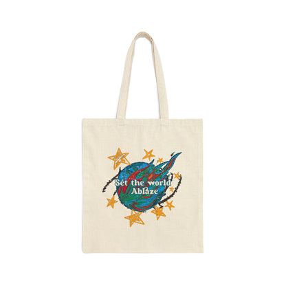 Set the World Ablaze Tote Bag