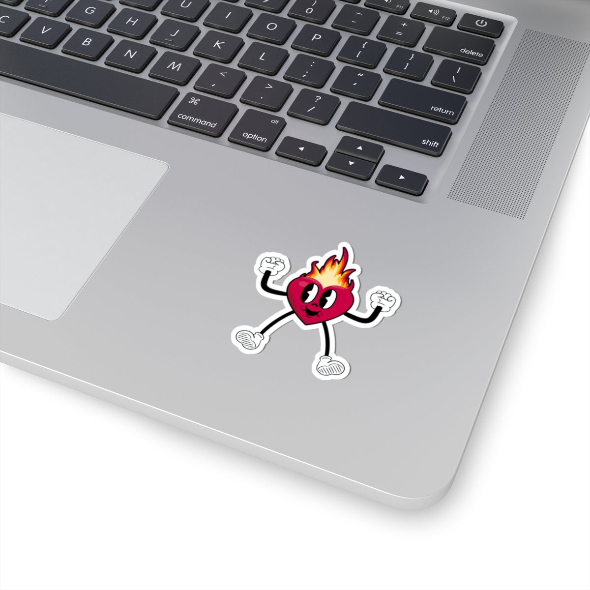 Flamey Mascot Sticker