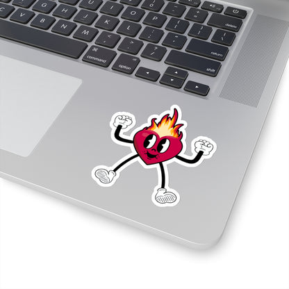 Flamey Mascot Sticker