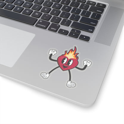 Flamey Mascot Sticker