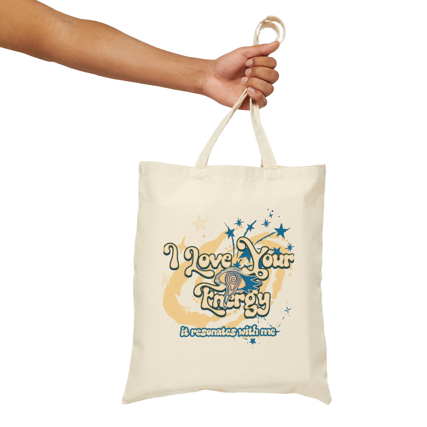 Energy Cotton Canvas Tote Bag