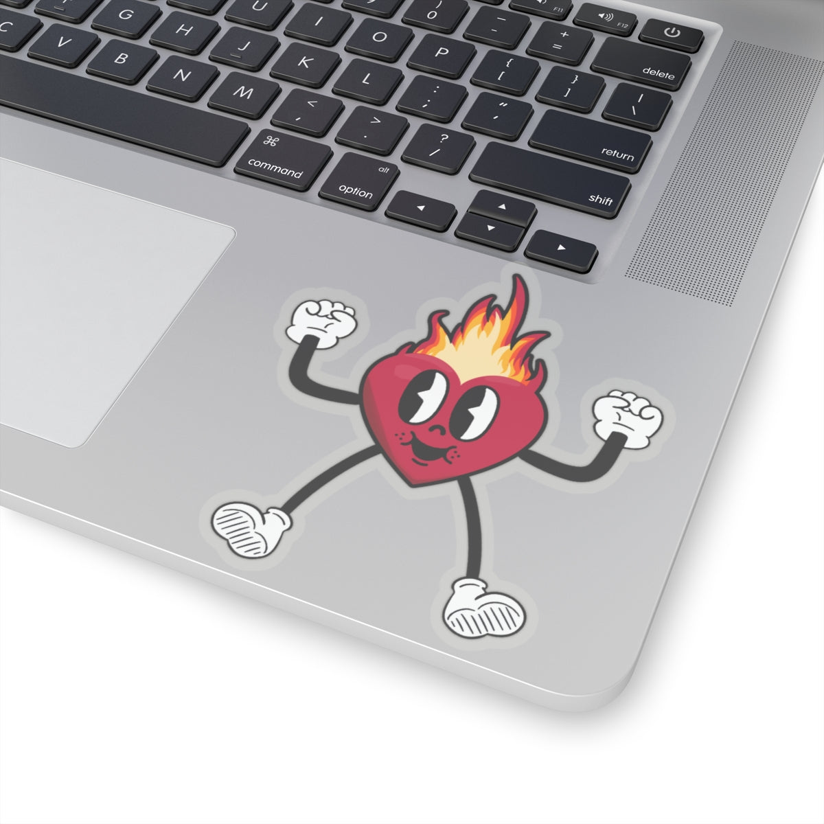 Flamey Mascot Sticker