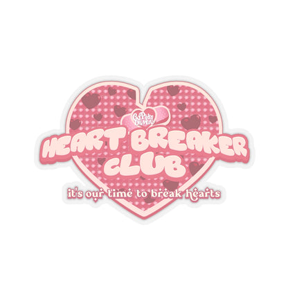 Heart Breaker Club Sticker