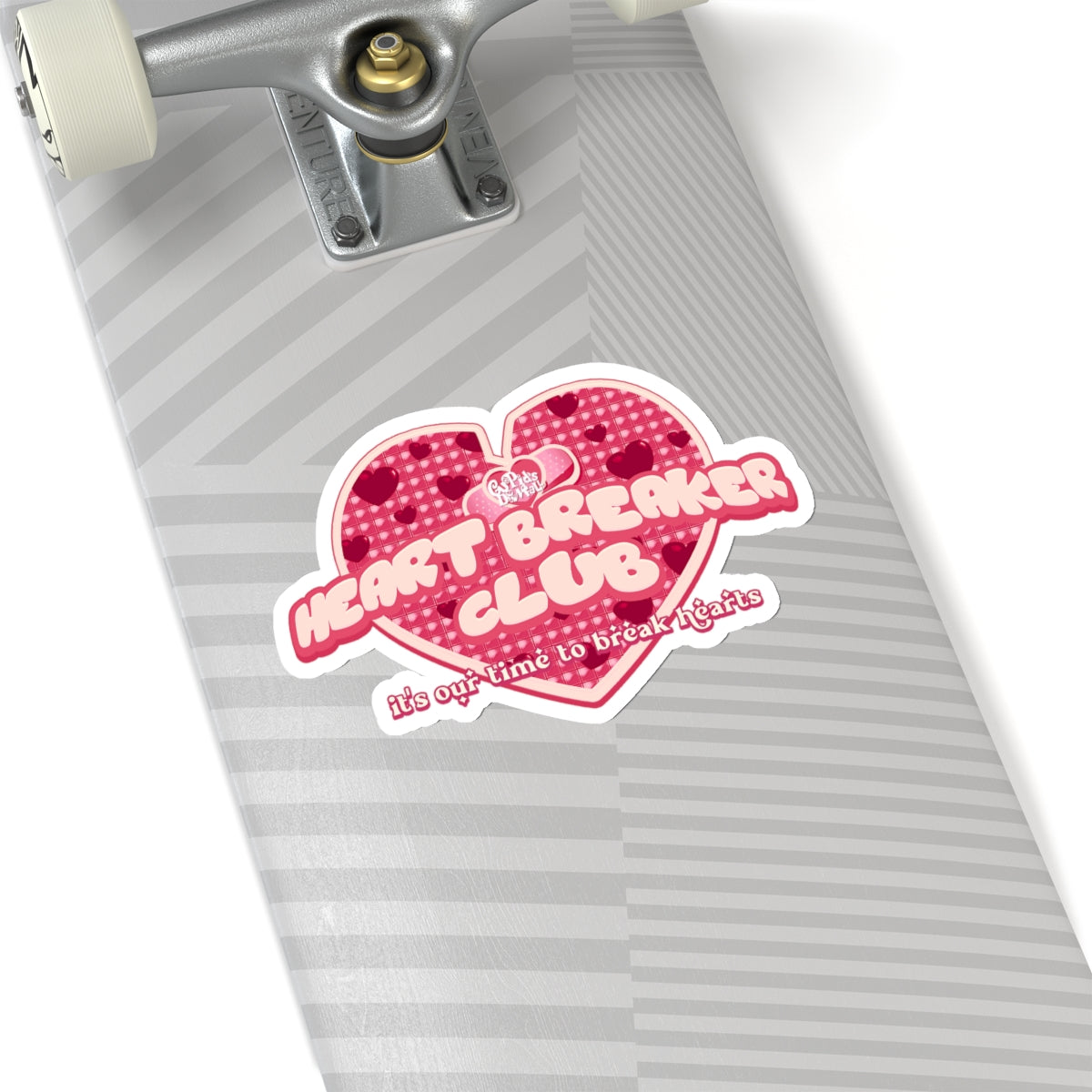 Heart Breaker Club Sticker