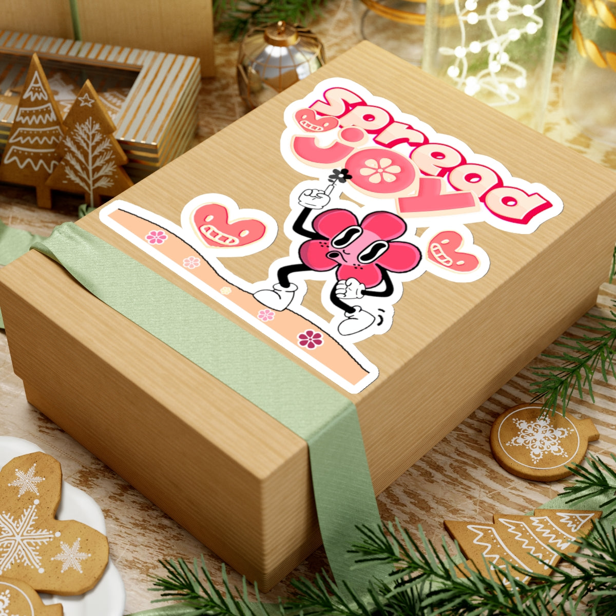 Spread Joy Sticker