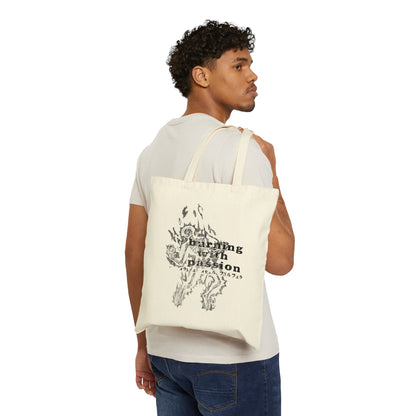 Burning with Passion Tote Bag