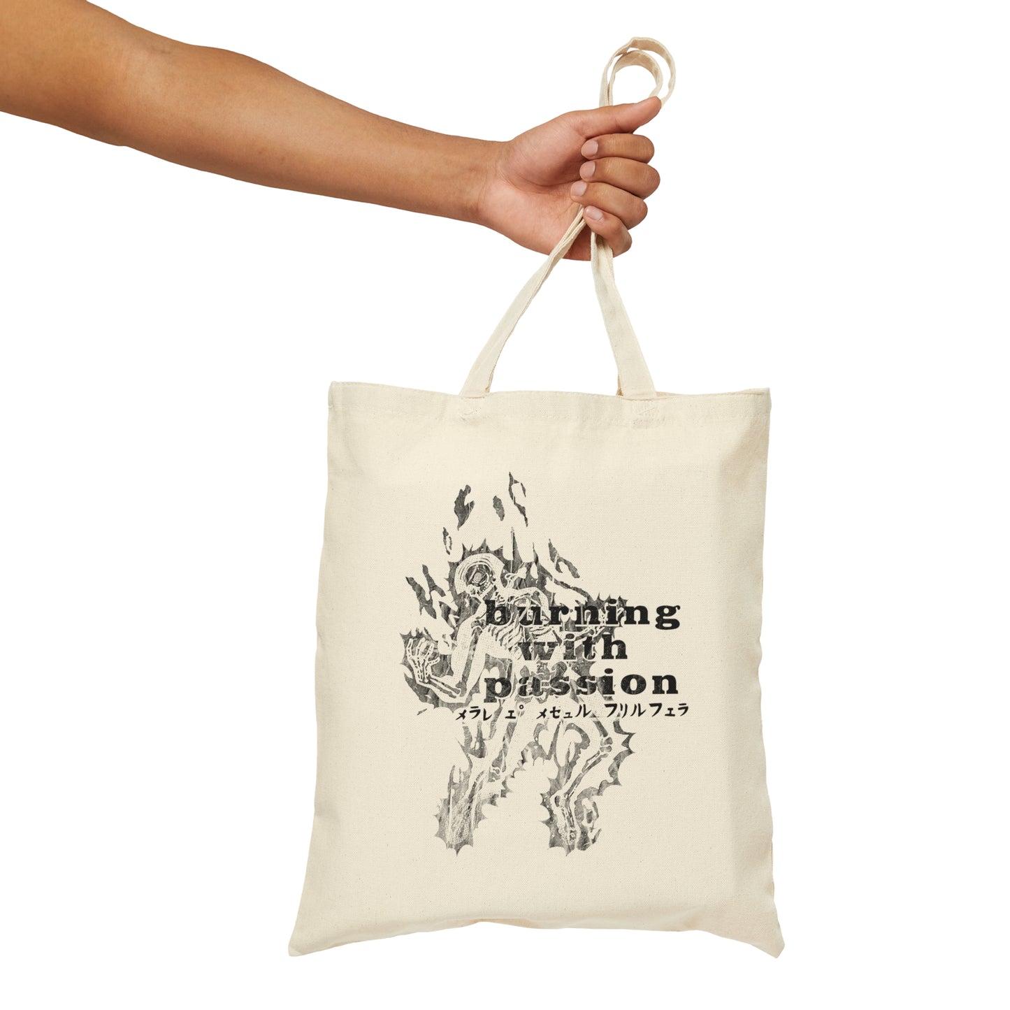 Burning with Passion Tote Bag