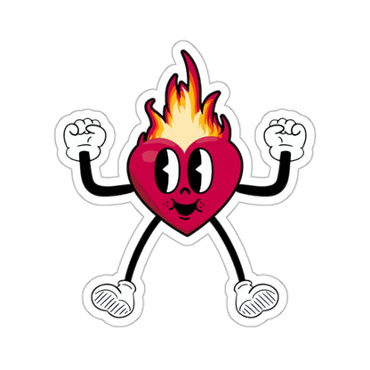 Flamey Mascot Sticker