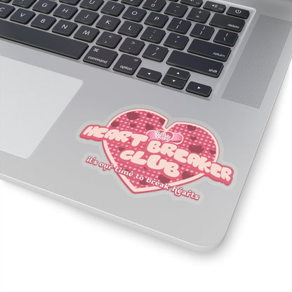 Heart Breaker Club Sticker