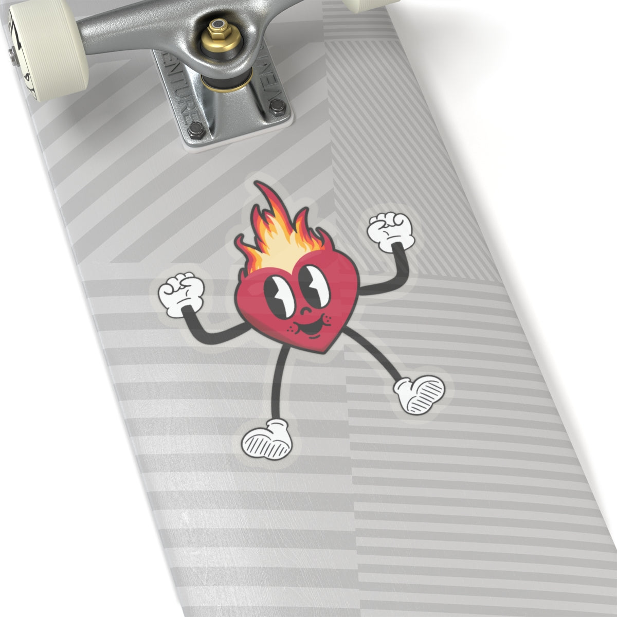 Flamey Mascot Sticker