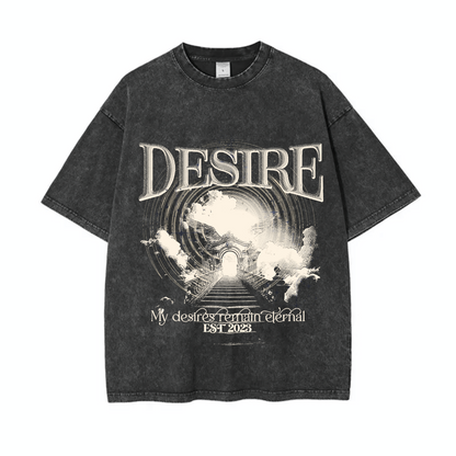 Desire Acid Wash Tee